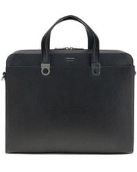 Ferragamo - Gancini Business Handbag - Lyst