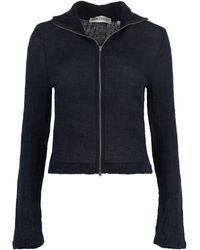 Our Legacy - High Collar Zipped Cardigan - Lyst