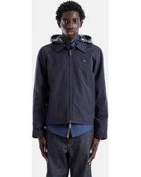 Burberry - Reversible Check Cotton Twill Hodson Jacket - Lyst