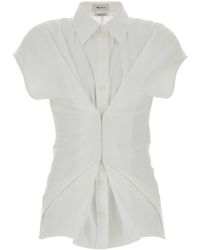 McQueen - Poplin Shirt - Lyst