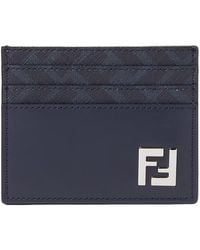 Fendi - Leather Card Holder - Lyst