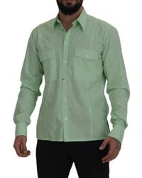 Dolce & Gabbana - Mint Slim Fit Casual Button-Down Shirt - Lyst