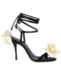 Magda Butrym - Satin Sandals - Lyst