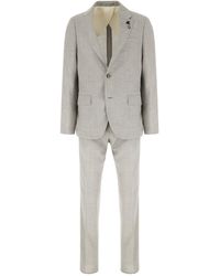 Lardini - Melange Wool Blend Suits - Lyst
