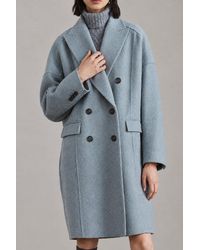 Brunello Cucinelli - Celeste Double Breasted Wool Jacket - Lyst