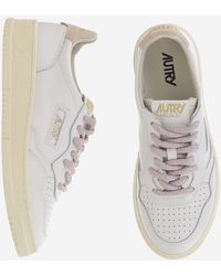 Autry - Sneakers Medalist Low Leather Trainers - Lyst