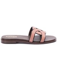 Tod's - Chain Slip-on Sandals - Lyst