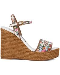 Dolce & Gabbana - Wedge Sandals - Lyst