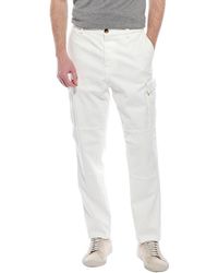 Brunello Cucinelli - Snow Cotton Cargo Pants - Lyst