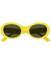 Gucci - Gg1587S Linea Lettering Sunglasses - Lyst