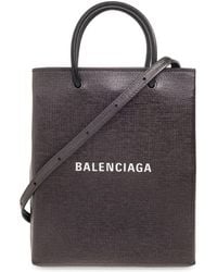 Balenciaga - Metallized Large Tote Bag - Lyst