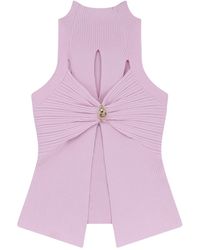 Elisabetta Franchi - Top - Lyst