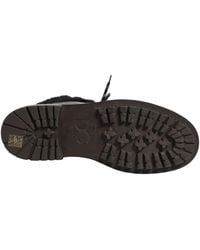 Dolce & Gabbana - Trekking Fur Lace Leather Boots Shoes Horse - Lyst