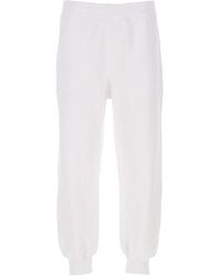 Alexander McQueen - Cotton Logo Sweatpants - Lyst