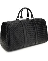 Bottega Veneta - Travel Bag Intrecciato- Calf Leather Shoulder - Lyst