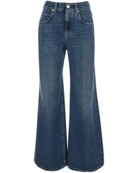 Brunello Cucinelli - Jeans With Monil Detail, Denim - Lyst