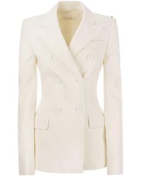 Sportmax - Sestri Double Breasted Fitted Jacket - Lyst