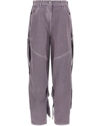 The Attico - Faded Jeans - Lyst