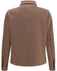 Herno - Snap-Button Jacket - Lyst