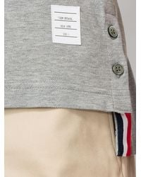 Thom Browne - Rwb Cotton Polo Shirt - Lyst