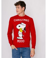 Mc2 Saint Barth - Sweater Christmas Snoopy Peanuts Special Edition - Lyst