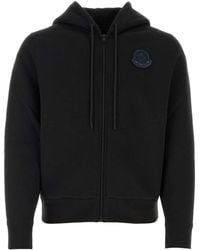 Moncler double outlet logo hoodie