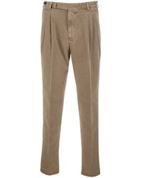 PT Torino - Pants With Pockets And Ribbed Hems Tech Fabric For Trousers - Lyst