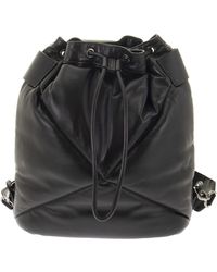 Longchamp Le Pliage Cuir - Bucket Bag And Backpack - Black