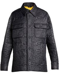Fendi - Quilted Jacket - Lyst