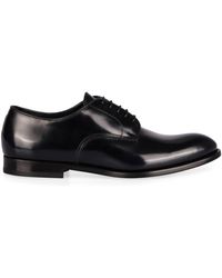 Doucal's - Smooth Leather Lace-Up Shoes - Lyst