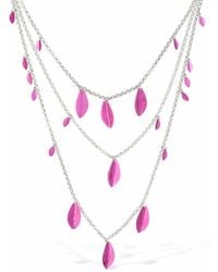 Isabel Marant - Metal Shiny Leaf Necklace Accessories Jewelry - Lyst