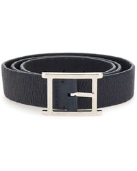 Orciani - Chevrette Double Elast Leather Belt - Lyst