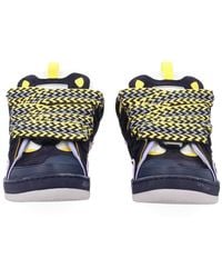 Lanvin - Sneakers Curb Leather Trainers - Lyst
