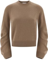 Nude - Virgin Wool Crewneck Sweater - Lyst