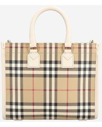 Burberry - Tote Bag Freya Polyurethane Handbags - Lyst