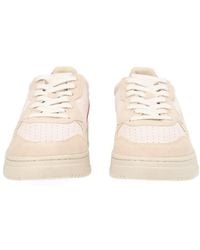 Autry - Medalist Low Sneaker Suede Cow Leather Trainers - Lyst