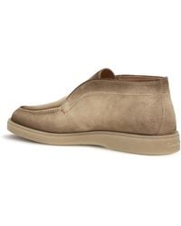 Santoni - Slip-On Loafers Digits Suede Upper: Trainers - Lyst