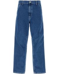 Carhartt - Simple Straight-leg Mid-rise Jeans - Lyst