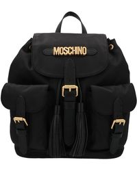 moschino nylon backpack
