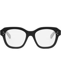 Celine Cl50144U 3 Dots Hd 001 Nero Glasses in Brown | Lyst