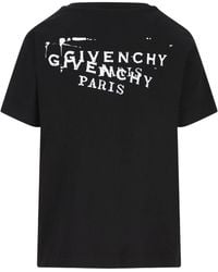 Givenchy - "Fitted" Crew-Neck T-Shirt - Lyst