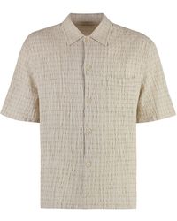 Our Legacy - Box Linen-Cotton Blend Shirt - Lyst