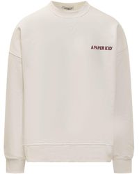 A PAPER KID - Oversize Sweatshirt With Print - Lyst