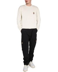 Marcelo Burlon - Cargo Cross Pants Polyamide Trousers - Lyst