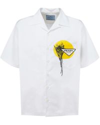 prada mens shirts