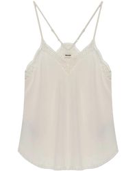 Zadig & Voltaire - Christy Silk Camisole - Lyst