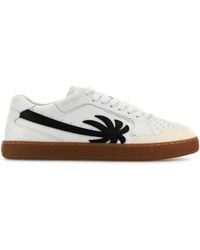 Palm Angels - New Palm 1 Leather Sneakers - Lyst