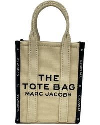 Marc Jacobs - The Jacquard Mini Tote Bag Crossbody Purse Canvas - Lyst