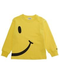 Moschino - Hooded Sweatshirt, Cotton Hoods & Sweatshirts - Lyst