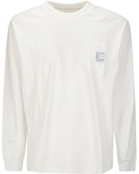 Rassvet (PACCBET) - Pocket Tag Long Sleeve Tee Shirt Knit - Lyst